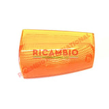 O/S Right Hand Front Indicator Lens Amber - Classic Fiat Panda - Lighting