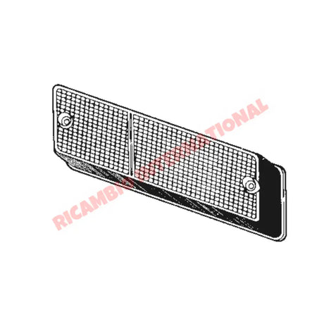 O/S Right Hand Front Lamp Lens - Fiat X19 - Fiat X19 - Lamps & Lighting