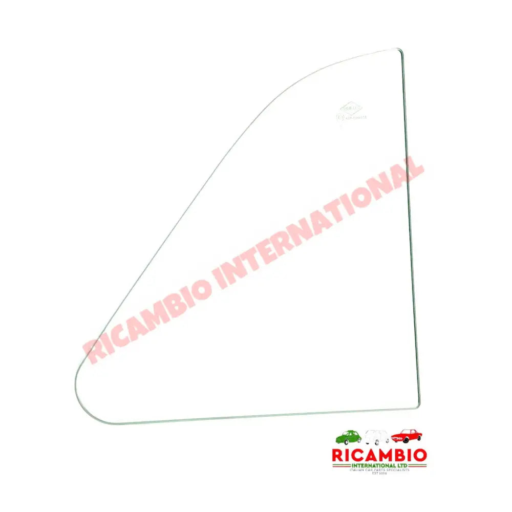 O/S Right Hand Front Quarter Light Glass (ORIGINAL TYPE) - Classic Fiat 500 - Glass & Associated Parts