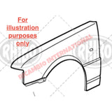 O/S Right Hand Front Wing - Fiat Uno MK1 - Body Part & Panels