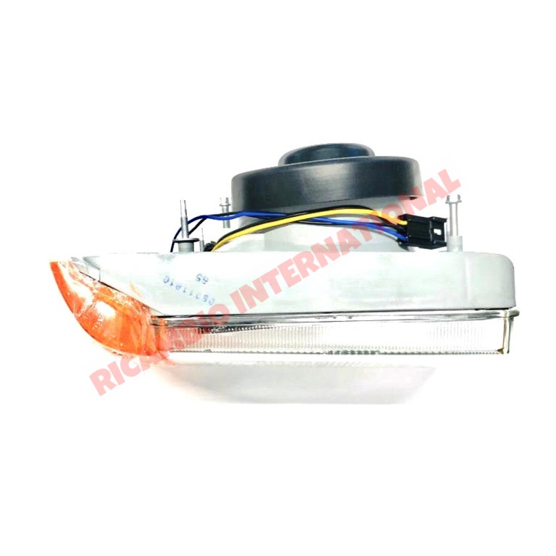 O/S Right Hand Head Lamp H4 with Amber Indicator (LHD) - Classic Fiat Panda - Lighting