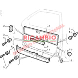 O/S Right Hand Inner Door Armrest Handle - Fiat Cinquecento - Handles - Locks and Catches