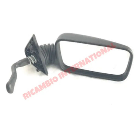 O/S Right Hand Mirror Remote - Fiat 126 - Mirrors