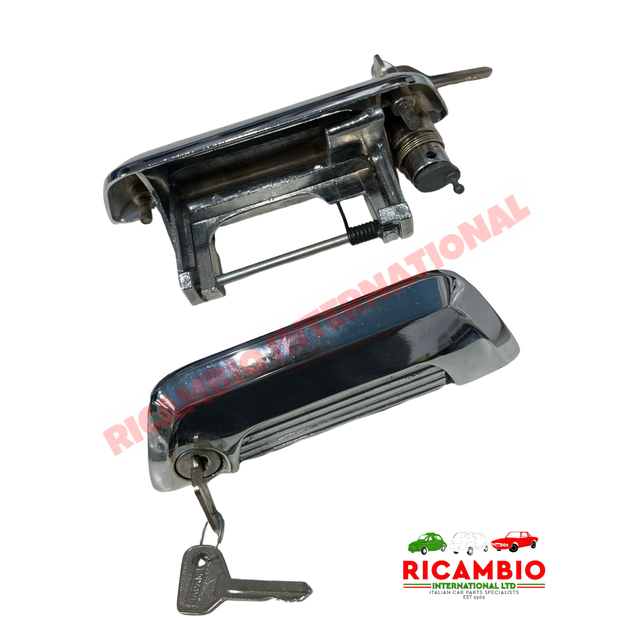 O/S Right Hand Outer Door Handle - Fiat 850 - Handles - Locks and Catches
