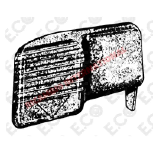 O/S Right Hand Outer Door Handle - Fiat Uno - Uno Handles - Locks and Catches