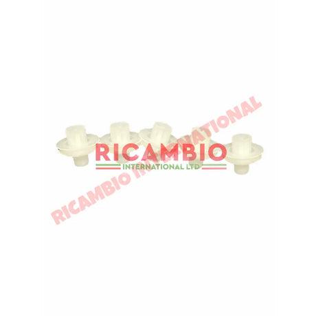 O/S Right Hand Outer Door Moulding & Clips - Classic Fiat Panda - Exterior Trim