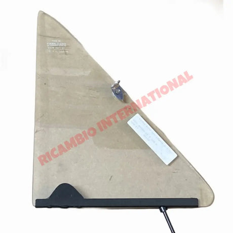 O/S Right Hand Quarter Light Glass - Fiat 126 - Windows & Seals