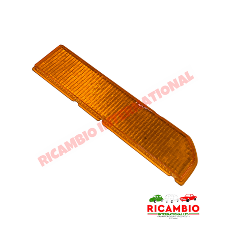 O/S Right Hand Rear Amber Lens Lamp Cover - Lancia Beta Coupe - Lights - Lamps and Lenses