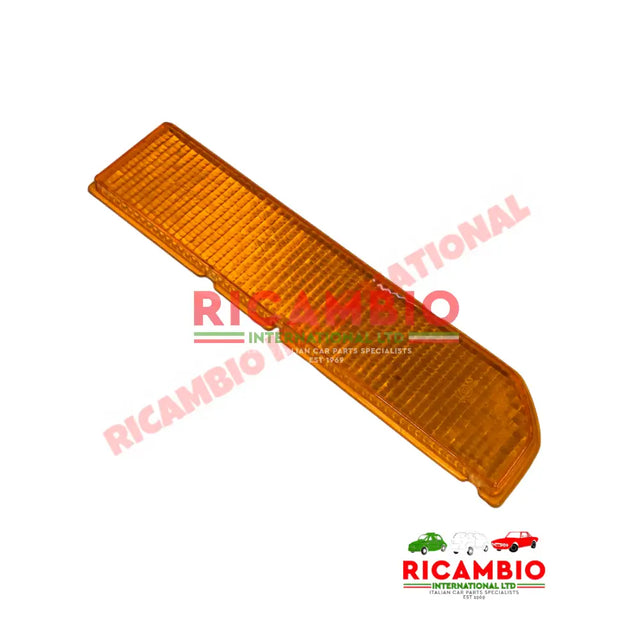 O/S Right Hand Rear Amber Lens Lamp Cover - Lancia Beta Coupe - Lights - Lamps and Lenses