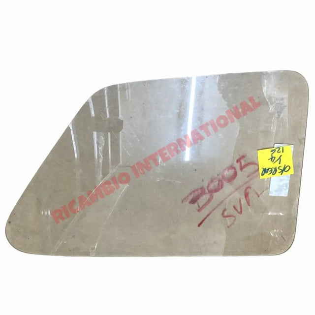 O/S Right Hand Rear Fixed Quarter Glass - Fiat 126 - Windows & Seals