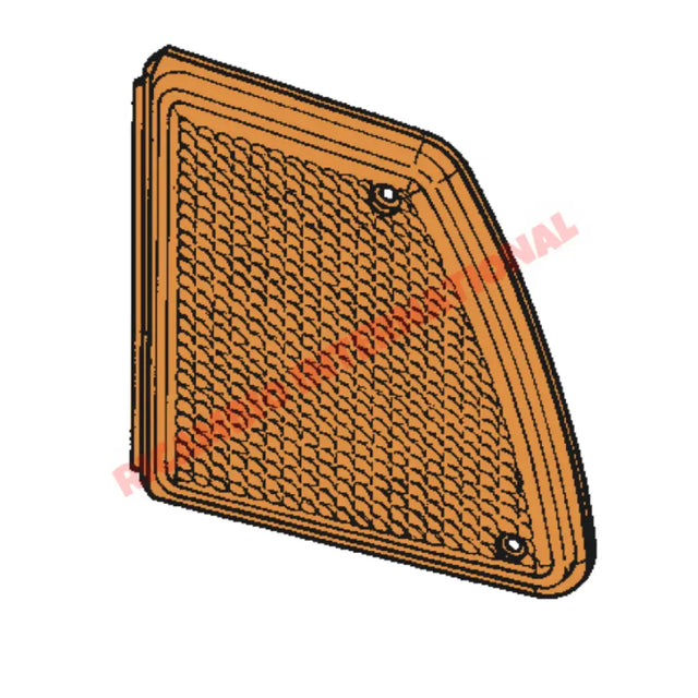 O/S Right Hand Rear Lamp Lens Amber - Fiat X19 - Fiat X19 - Lamps & Lighting