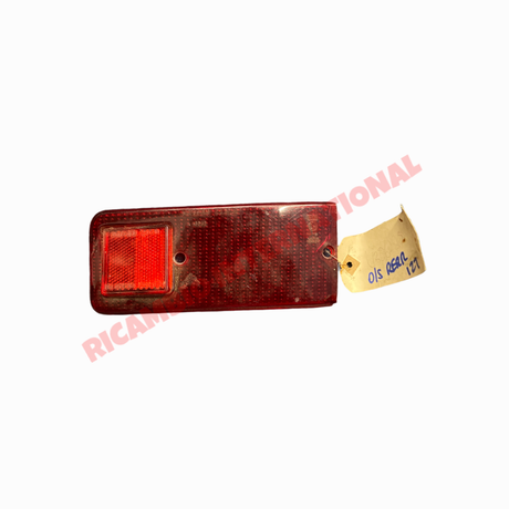 O/S Right Hand Rear Lamp Lens Cover RED - Fiat 127 - Lights - Lamps and Lenses