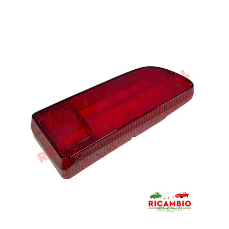 O/S Right Hand Rear Lamp Lens RED - Fiat 850 Lamborghini Miura - Lights - Lamps and Lenses