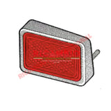 O/S Right Hand Rear Reflector Assembly - Lancia Fulvia - Lamps & Lighting