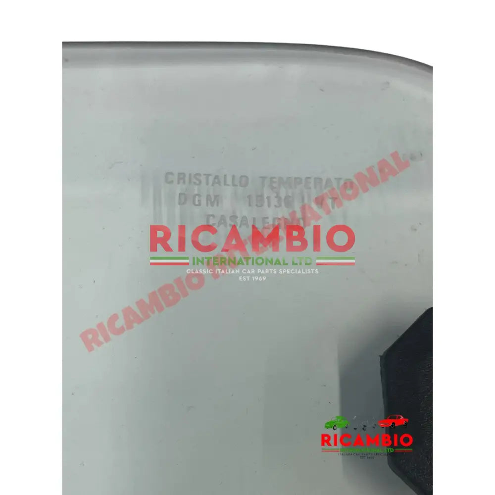 O/S Right Hand Rear Side Opening Glass - Fiat 126 - Windows & Seals