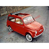 O/S Right Hand Rear Top Grille Panel - Classic Fiat 500 - Body Panels