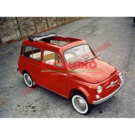 O/S Right Hand Rear Top Grille Panel - Classic Fiat 500 - Body Panels