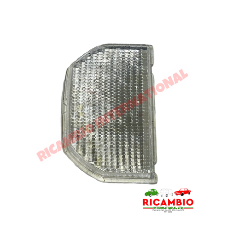 O/S Right Hand Rear White Lens Lamp Cover - Lancia Beta Coupe - Lights - Lamps and Lenses