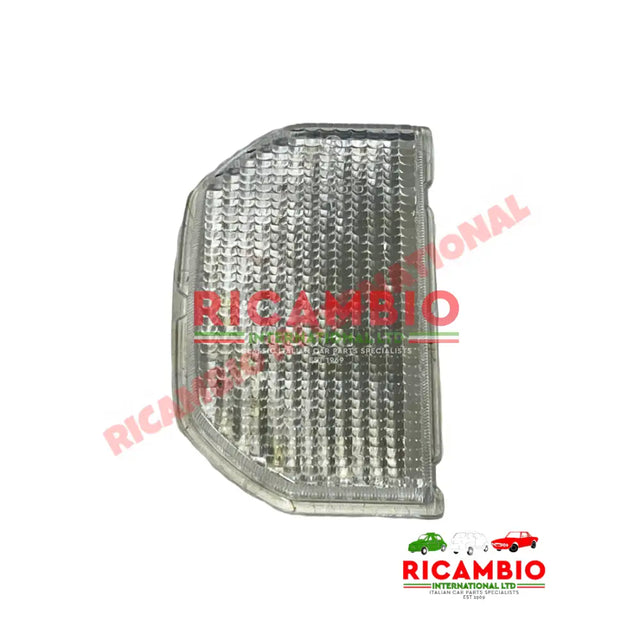 O/S Right Hand Rear White Lens Lamp Cover - Lancia Beta Coupe - Lights - Lamps and Lenses