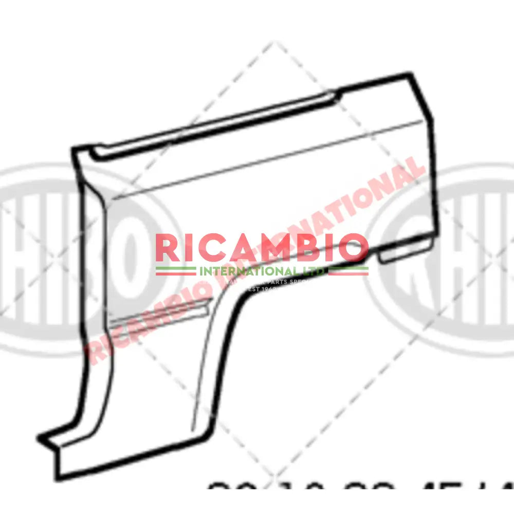 O/S Right Hand Rear Wing - Classic Fiat Panda - Classic Fiat Panda (1981 to 2002)