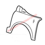 O/S Right Outer Front Wing - Classic Fiat 500D - Classic Fiat 500 Parts & Spares