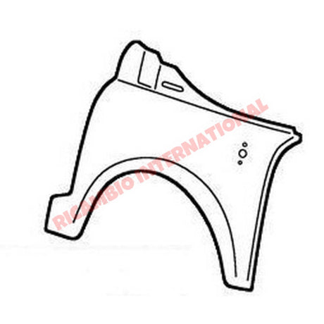 O/S Right Outer Front Wing - Classic Fiat 500D - Classic Fiat 500 Parts & Spares