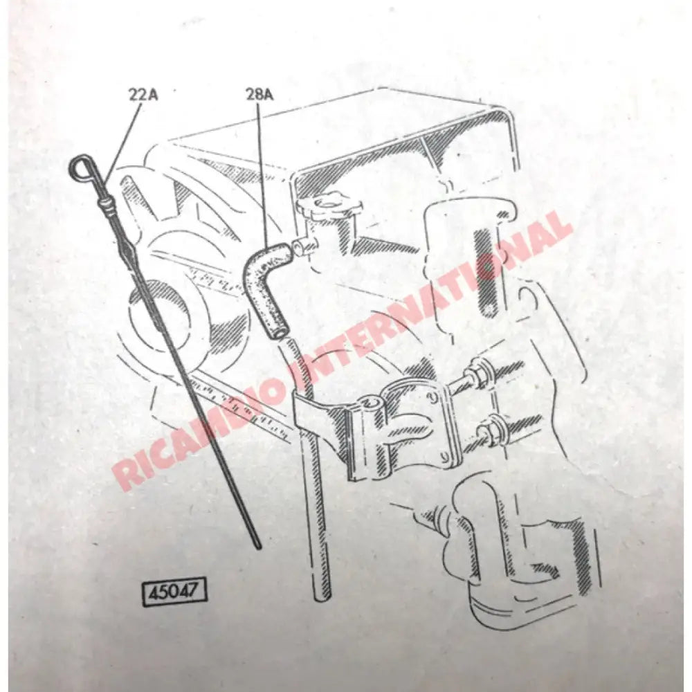 Oil Breather Hose - Classic Fiat 500 - Classic Fiat 500 Parts & Spares