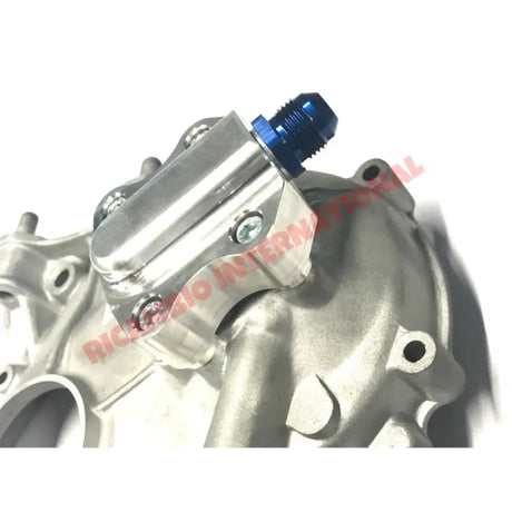 Oil Cooler Adaptor to Timing Cover - Classic Fiat 500 126 - Modifications