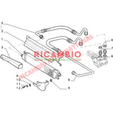 Oil Cooler Metal Bracket - Lancia Delta Integrale Evo - Heating and Cooling