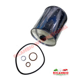 Oil Filter Cartridge & Seals - Fiat 1100,1100T,Campagnola - Service Items