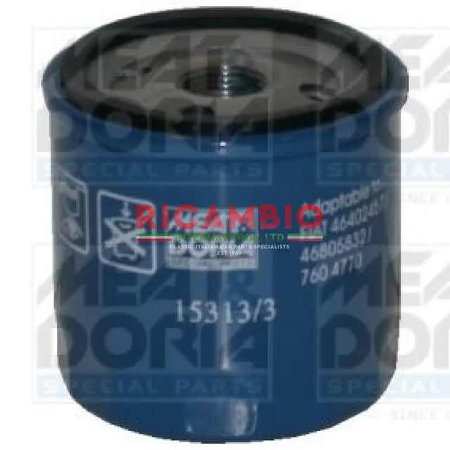 Oil Filter - Fiat & Alfa Romeo Cinquecento Seicento Stilo Classic Panda N.Panda Punto MK2 Coupe Barchetta 145 146 147