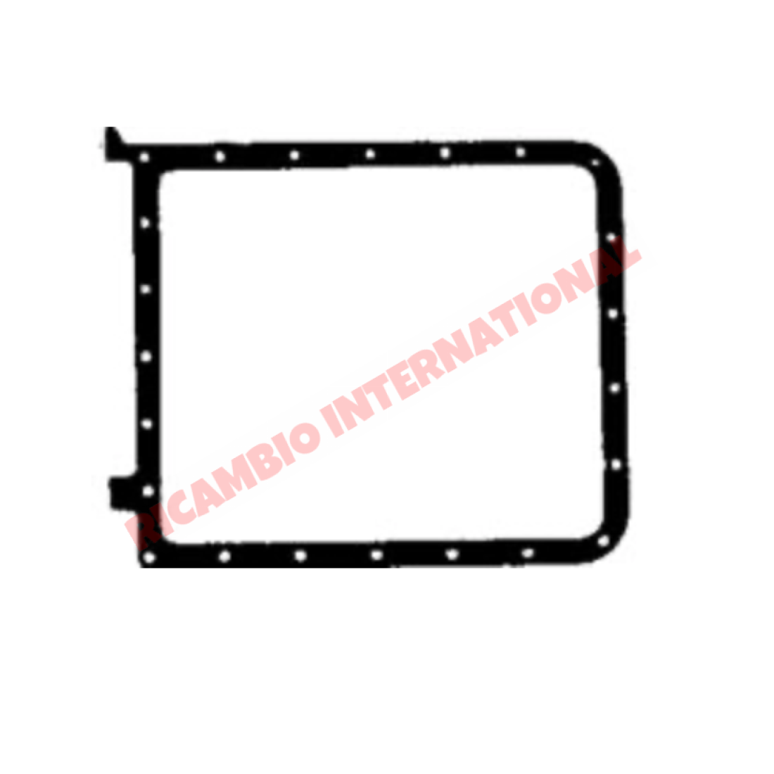Oil Sump Gasket - Lancia Fulvia - Lancia Fulvia Gaskets - Seals & Rubber Parts
