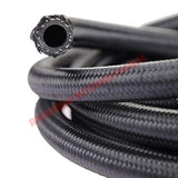 ONE Metre Black Outer Braided Fuel Hose (5x9mm) - Classic Fiat Alfa Romeo & Lancia - Fuel System