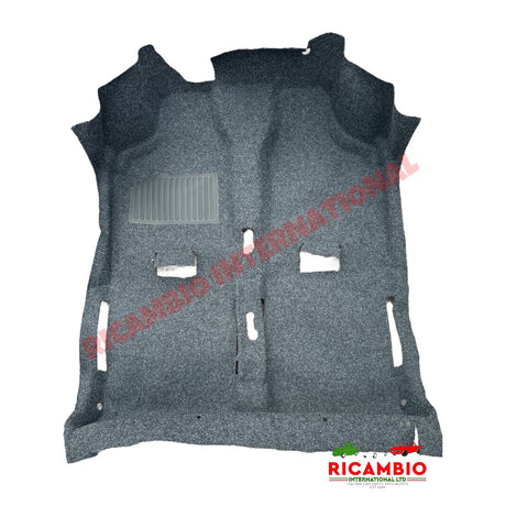 One Piece Charcoal Carpet - Classic Fiat Panda - Accessories & Interior Parts
