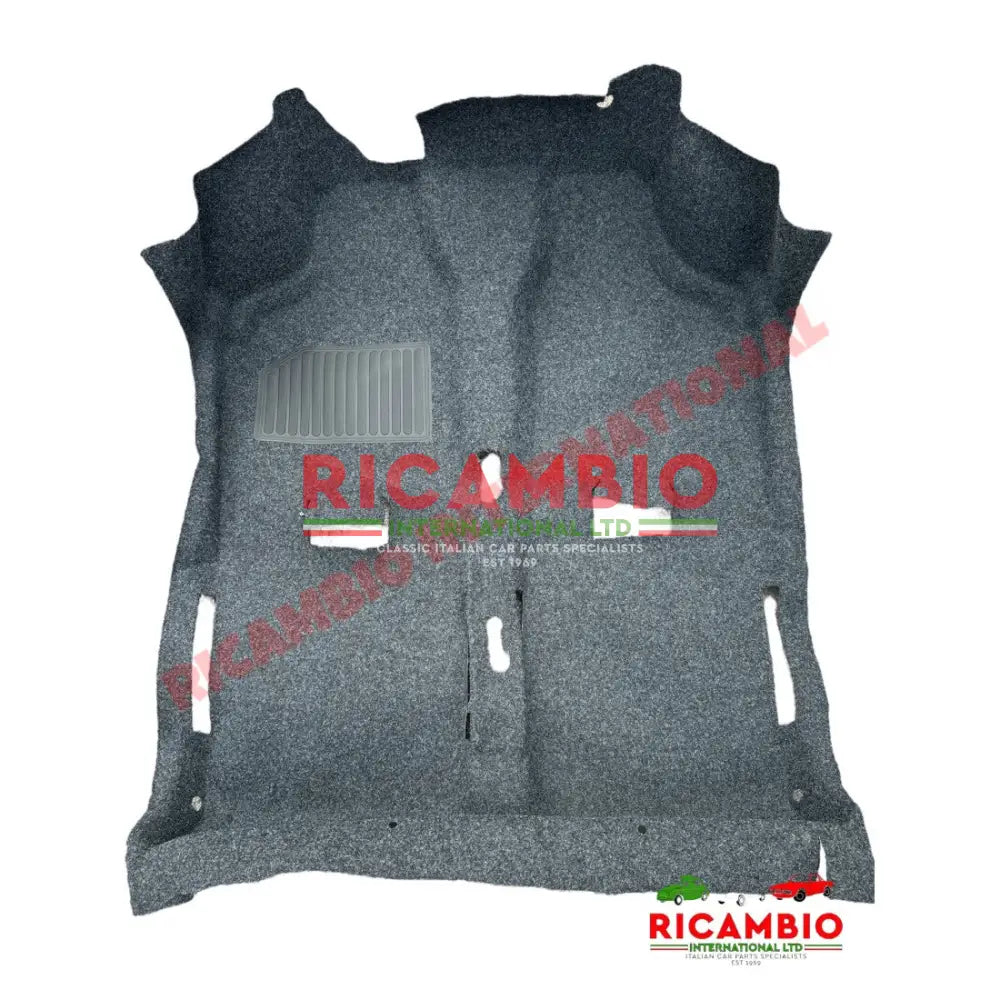One Piece Charcoal Carpet - Classic Fiat Panda - Accessories & Interior Parts