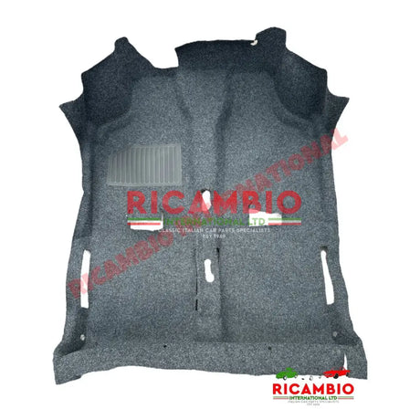 One Piece Charcoal Carpet - Classic Fiat Panda - Accessories & Interior Parts