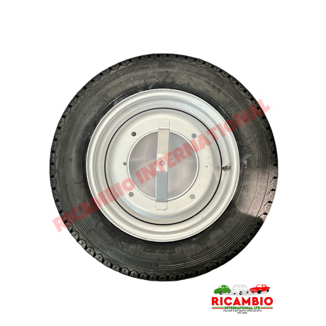 ONE Road Wheel & Cinturato Tyre Assembled - Classic Fiat 500 - Wheels - Tyres and Tubes
