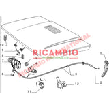 ONE Rubber Bonnet Buffer - Classic Fiat Panda 127,128,131,132 - Rubber Boots and Gaiters