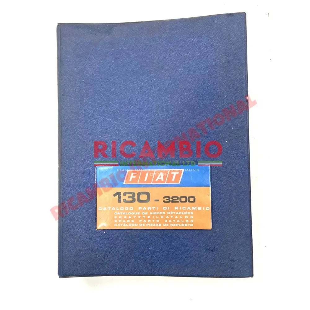 Original Fiat Parts Manual - Fiat 130 Saloon - Books & Literature