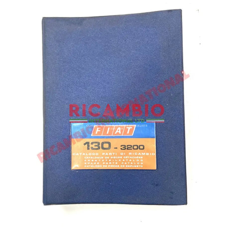 Original Fiat Parts Manual - Fiat 130 Saloon - Books & Literature