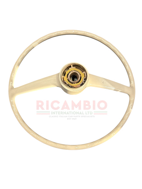 Original Ivory Steering Wheel - Classic Fiat 500 - Steering