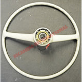 Original Ivory Steering Wheel - Classic Fiat 500 - Steering