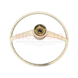 Original Ivory Steering Wheel - Classic Fiat 500 - Steering