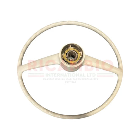 Original Ivory Steering Wheel - Classic Fiat 500 - Steering