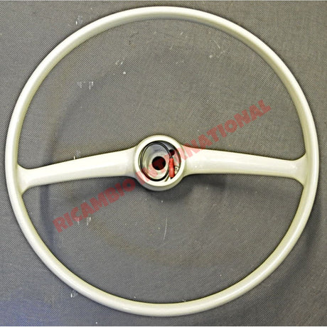 Original Ivory Steering Wheel - Classic Fiat 500 - Steering