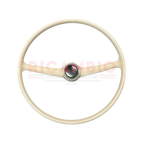 Original Ivory Steering Wheel - Classic Fiat 500 - Steering