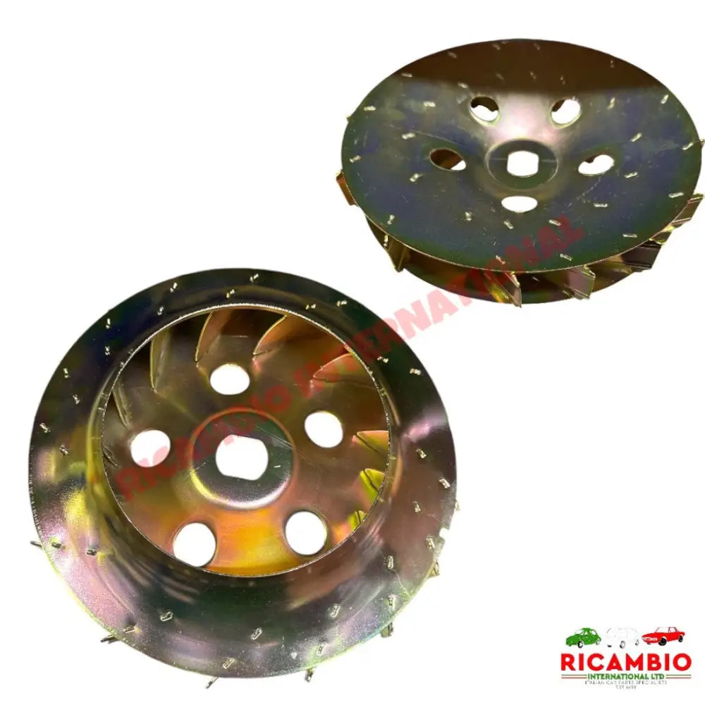 Original Metal Cooling Fan - Classic Fiat 500 126 - Heating and Cooling