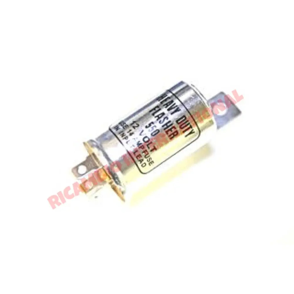 Original Metal Indicator Flasher Relay - Classic Fiat 500,600,126 850 900T/E - Lights - Lamps & Lenses
