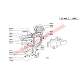 Original Style Large Air Intake Hose Pipe Duct - Classic Fiat 500 126 - Heating & Cooling