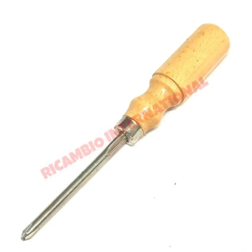 Original Wooden Screwdriver - Classic Fiat 500,126,600,850,900 - Tools